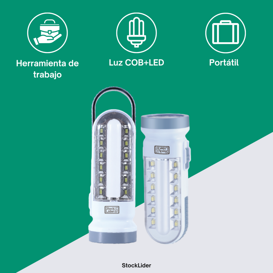 Lámpara de trabajo LED COB