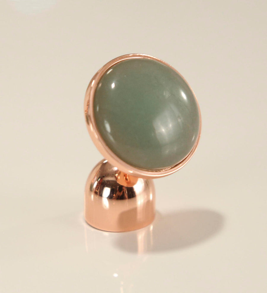 Rodillo de Jade con Vibración Facial