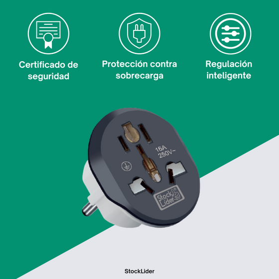 Adaptador universal viaje 150 países