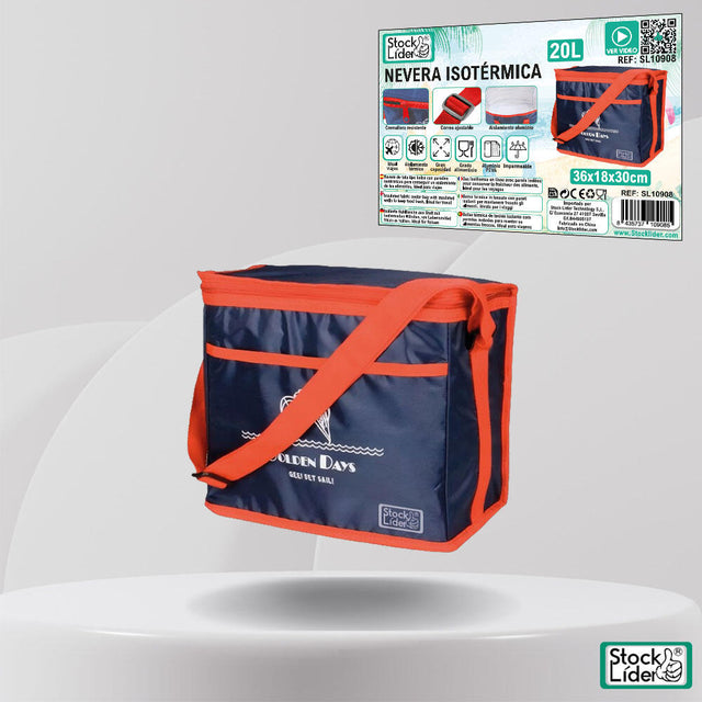 Nevera isotérmica 20L portátil | ViamoMas