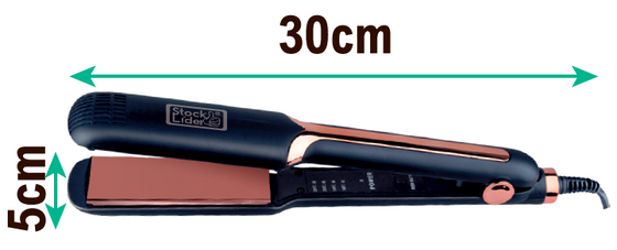 Plancha para el cabello cerámica 4 temperaturas