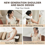 Masajeador 5D para cuello y espalda