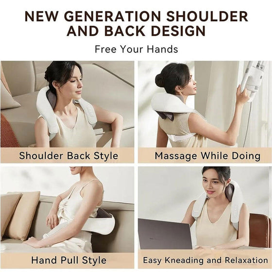 Masajeador 5D para cuello y espalda