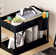 Organizador bajo mueble 2 niveles