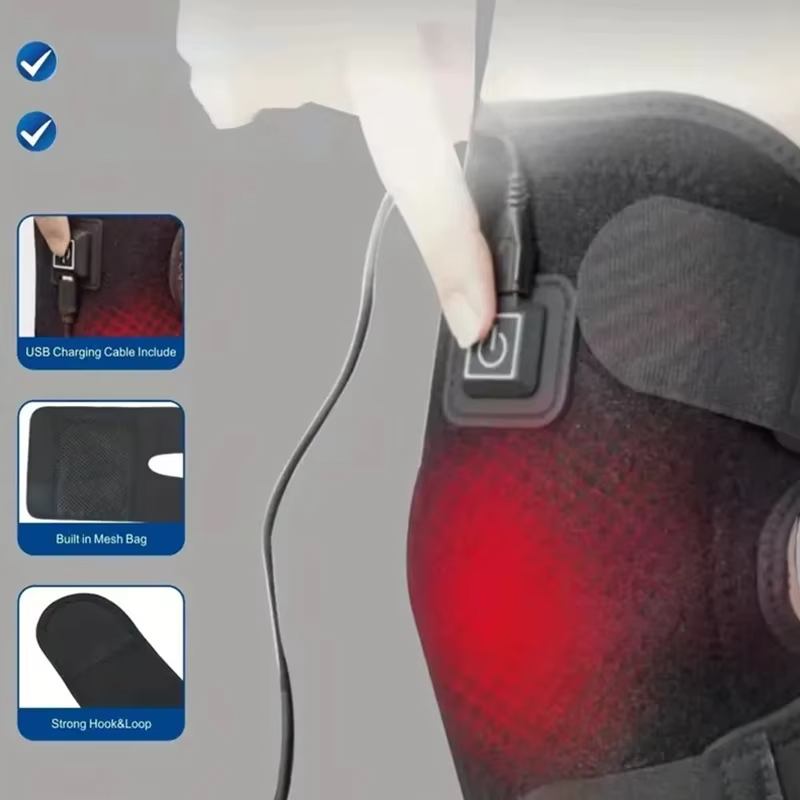 Rodillera térmica ajustable USB | ViamoMas