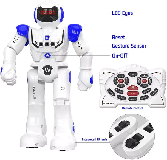 Robot inteligente programable con mando