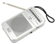 Radio AM FM portátil con auriculares