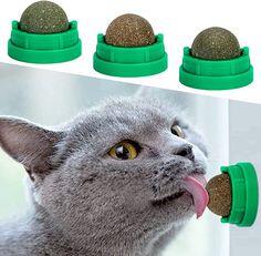 Bola de Catnip Adhesiva para Gatos