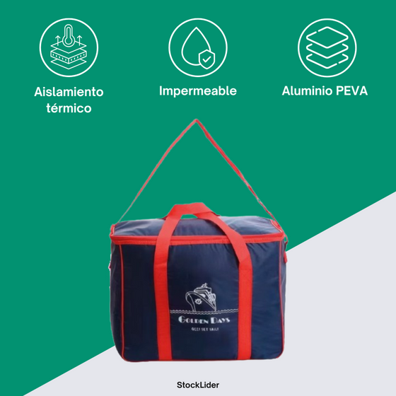 Nevera isotérmica 28L para playa y viaje