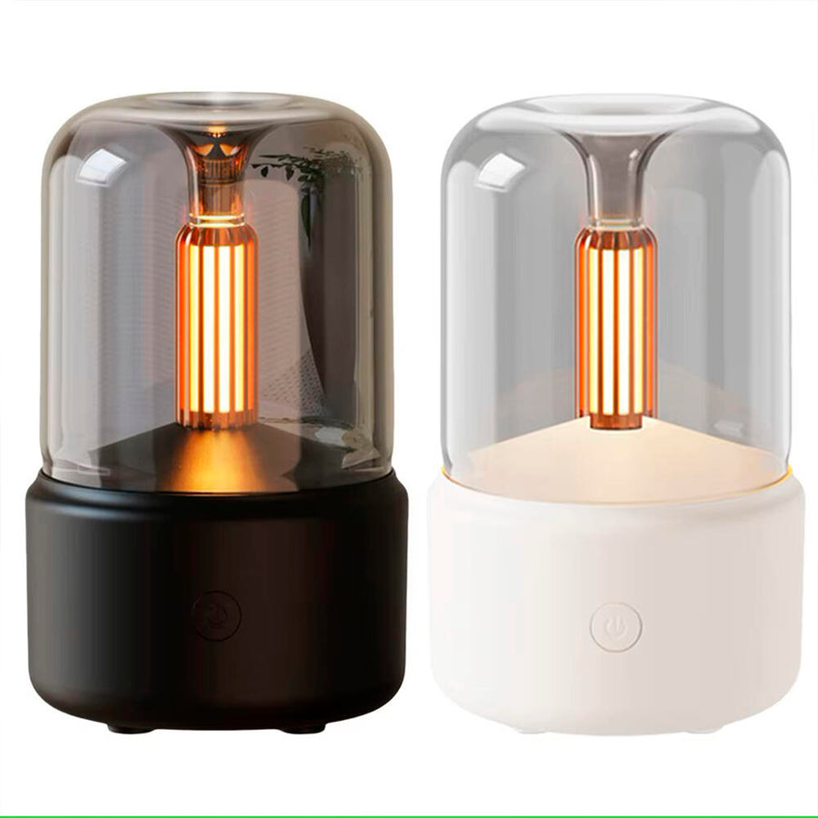 Humidificador aromaterapia USB con luz