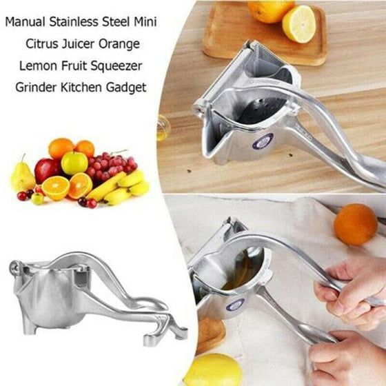 Exprimidor manual limones acero inoxidable