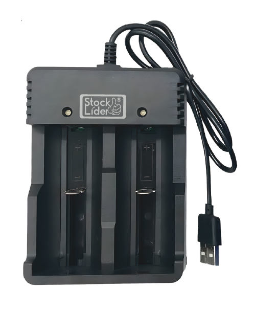 Cargador para pilas 3.7 V USB