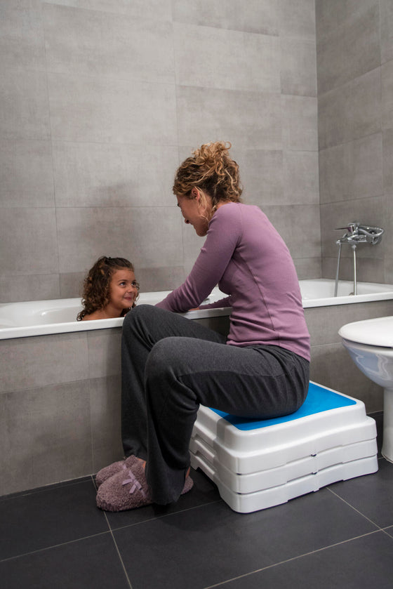 Escalón modular para baño antideslizante