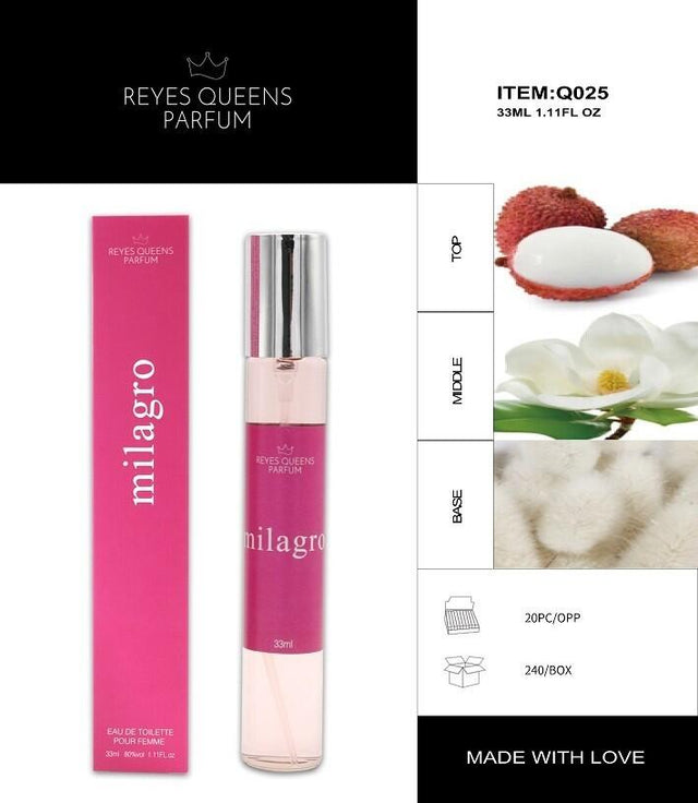 Perfume mujer 33ml Milagro Pour Femme