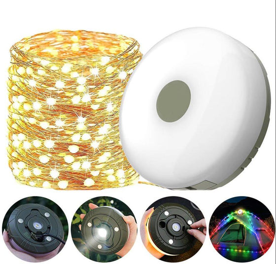 Tira LED recargable y retráctil