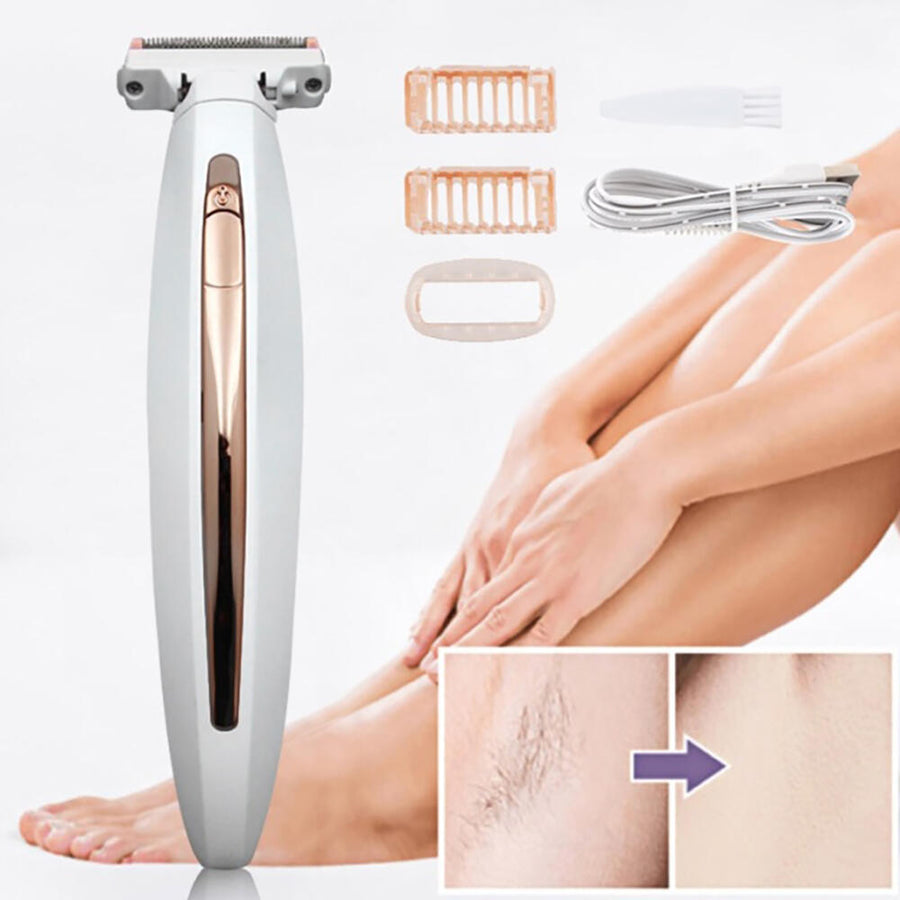 Depiladora Bikini Recargable USB con Luz