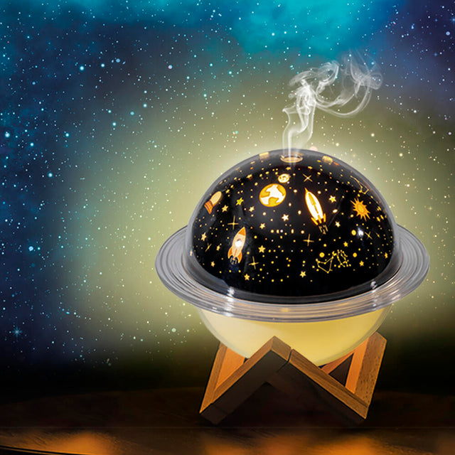 Humificador Y Lámpara Proyector Saturno