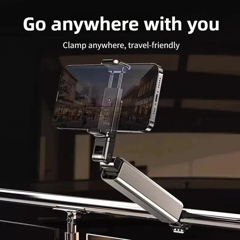 Soporte móvil aluminio viaje plegable