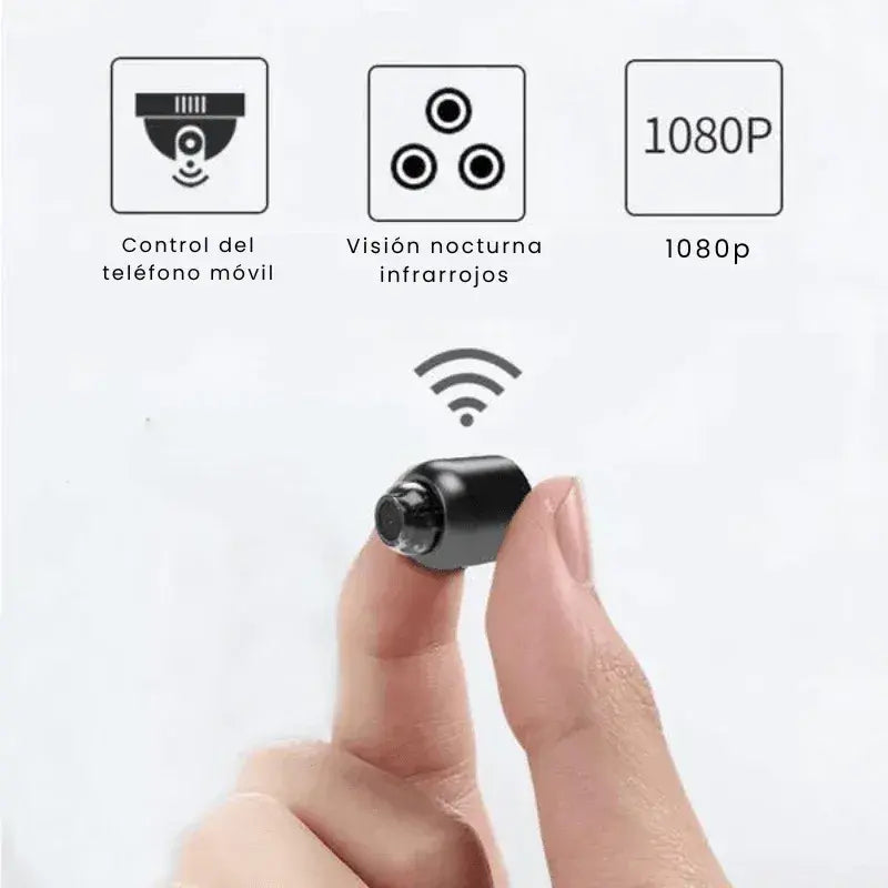 Mini Cámara WiFi 1080P HD USB | ViamoMas