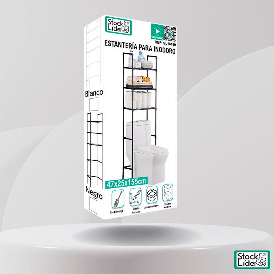 Ordena el baño en vertical