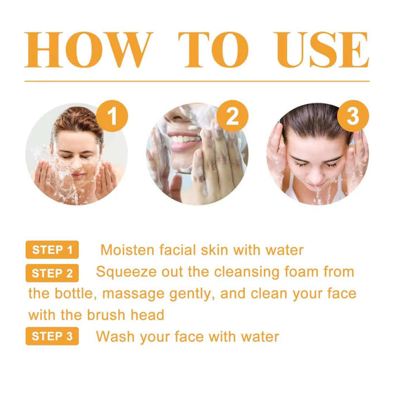 Limpiador facial de cúcuma para piel luminosa
