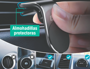 Soporte magnético coche rejilla | ViamoMas