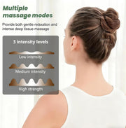 Masajeador cervical y espalda 4D con calor
