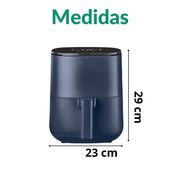Freidora de aire 2.7L compacta | ViamoMas