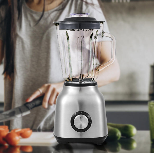 Batidora vaso 500W cristal 1.5L | ViamoMas