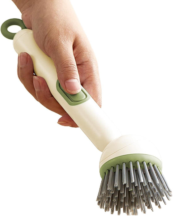 Cepillo multiusos con jabón integrado