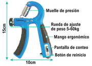 Fortalecedor de agarre ajustable 5-60 kg