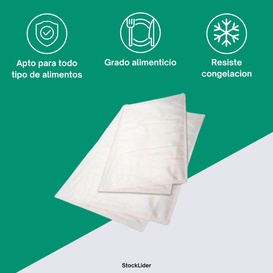 Bolsas gofradas al vacío 12x20 cm | ViamoMas