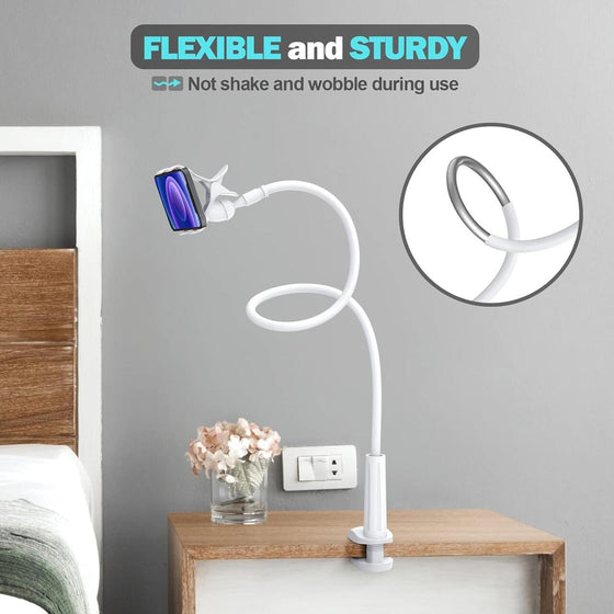 Soporte móvil brazo flexible escritorio