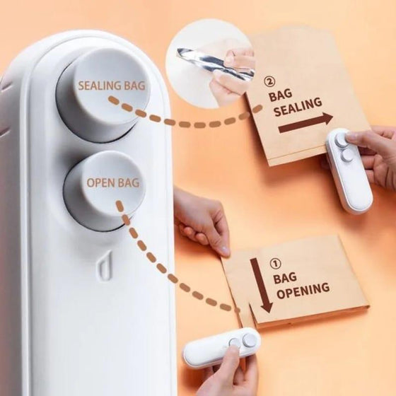 Mini sellador de bolsas térmico | ViamoMas
