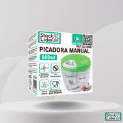 Picadora manual 900 ml con 5 cuchillas