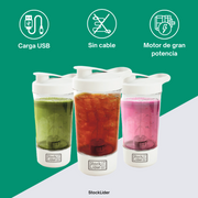Vaso mezclador portátil USB-C 400 ml