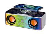Altavoz RGB Bluetooth con carga inalámbrica