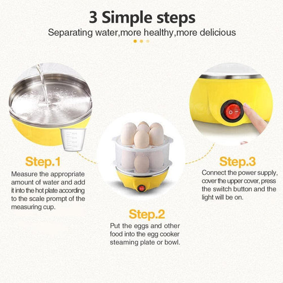 Cocedor de Huevos Eléctrico a Vapor