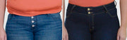 Leggings efecto jeans elásticos para mujer