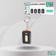 Linterna llavero LED COB potente | ViamoMas