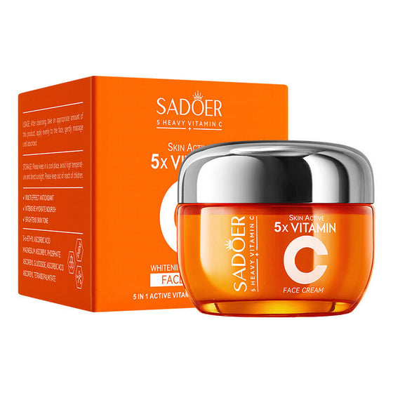 Crema facial vitamina C y niacinamida