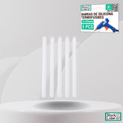 Barras de silicona termofusibles 5 pcs