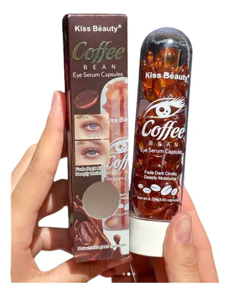 Serum cápsulas contorno de ojos café