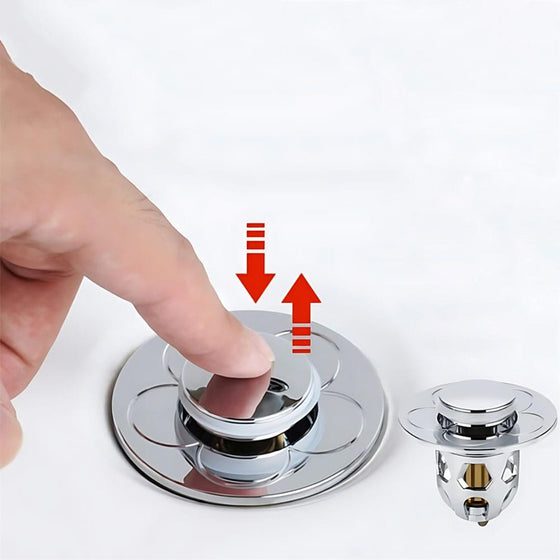 Tapón de drenaje para lavabo antiatascos