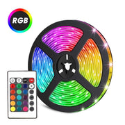 Tira LED RGB 5M con mando y app móvil