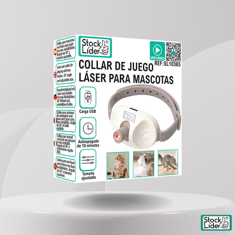 Collar láser para mascotas | Juego activo