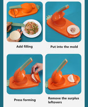 Máquina empanadilla china fácil y rápida