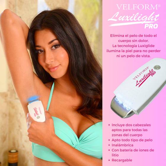 Depiladora recargable sin dolor | ViamoMas