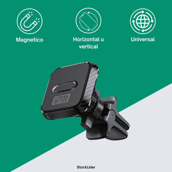 Soporte móvil coche magnético | ViamoMas