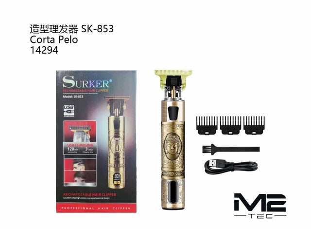 Cortadora de Pelo Profesional LED SK-853
